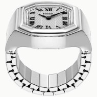 Fossil Harlow Watch Ring 17mm Two-Hand Stainless Steel-ES5482