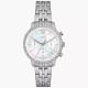 Fossil ES5357 Neutra Women's Chronograph Watch with White Mother of Pearl Dial