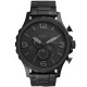 JR1401 Fossil Nate Chronograph Black Stainless Steel Watch JR1401 JR1401 Fossil Nate Chronograph Black Stainless Steel Watch
