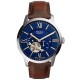 ME3110 Fossil Townsman Automatic Brown Leather Watch by Fossil Watches in New Zealand - Buy Men’s and Women’s Watches Online 