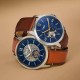 ME3110 Fossil Townsman Automatic Brown Leather Watch by Fossil Watches in New Zealand - Buy Men’s and Women’s Watches Online 