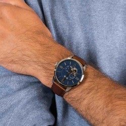 ME3110 Fossil Townsman Automatic Brown Leather Watch