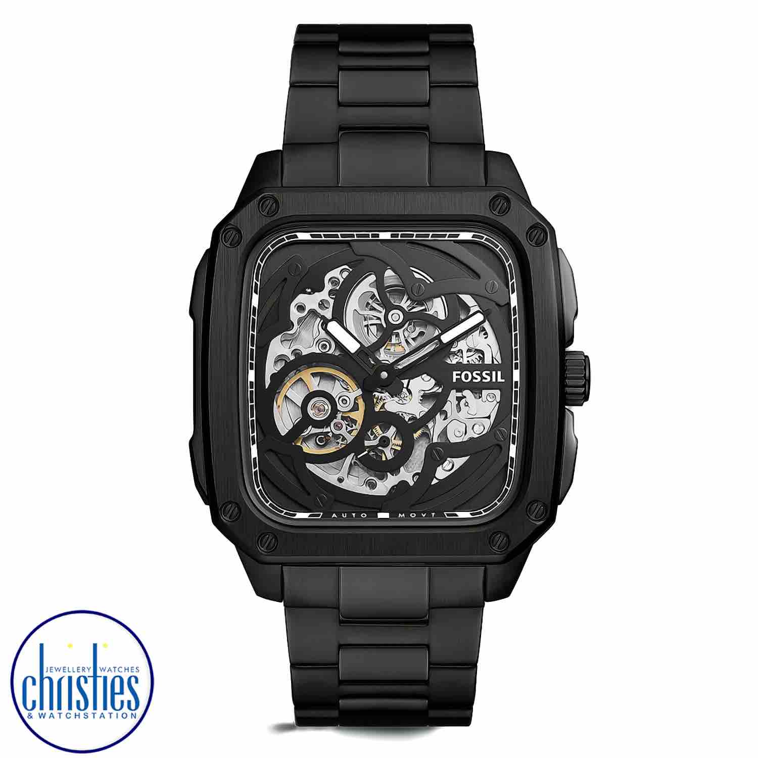 ME3203 Fossil Inscription Automatic Smoke Stainless Steel Watch. ME3203 Fossil Inscription Automatic Smoke Stainless Steel WatchAfterpay - Split your purchase into 4 instalments - Pay for your purchase over 4 instalments, due every two weeks. fossil mens 