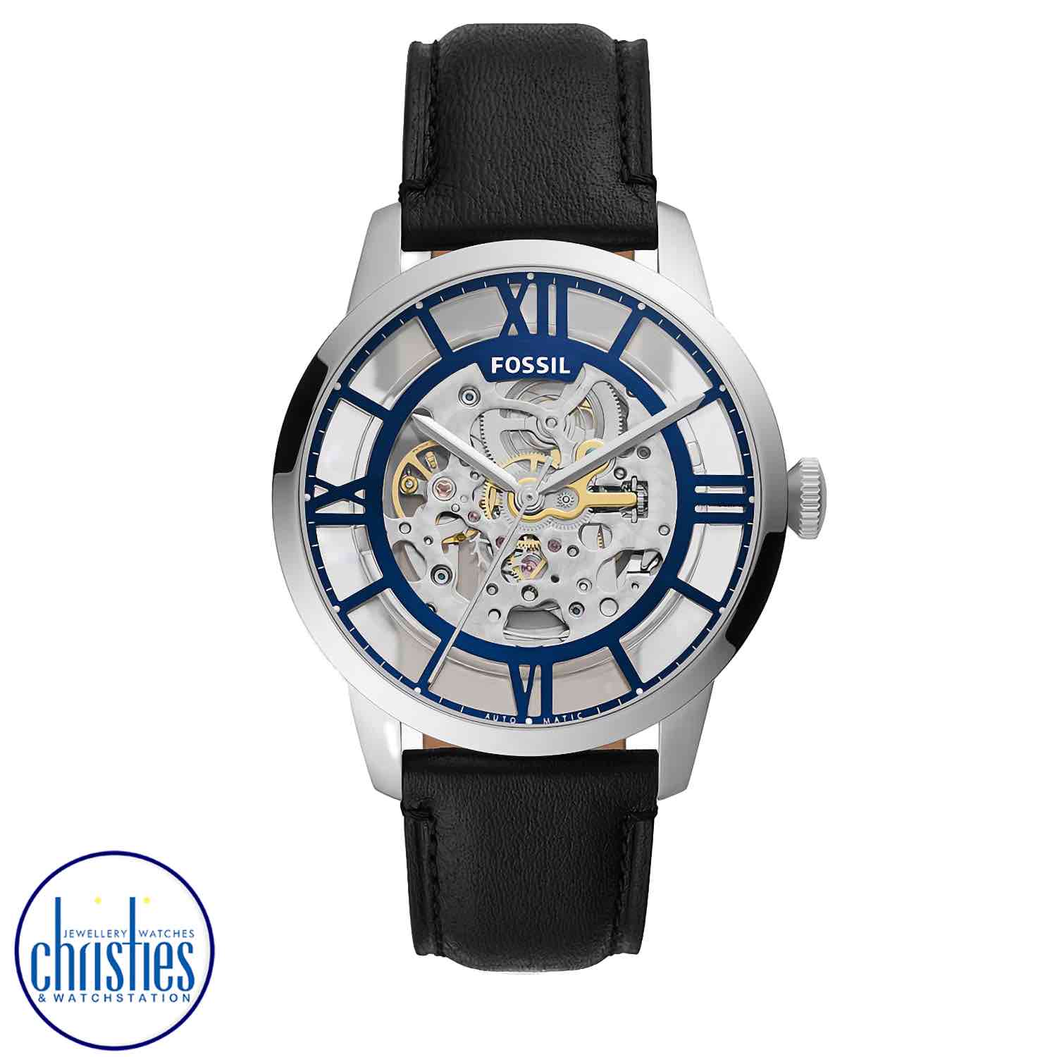 ME3240 Fossil 44mm Townsman Automatic Black Leather Watch fossil watches women ME3240 Fossil 44mm Townsman Automatic Black Leather Watch. ME3240 Fossil 44mm Townsman Automatic Black Leather WatchAfterpay - Split your purchase into 4 instalments - Pay for your purchase over 4 instalments, due every two weeks. fossil mens watches nz