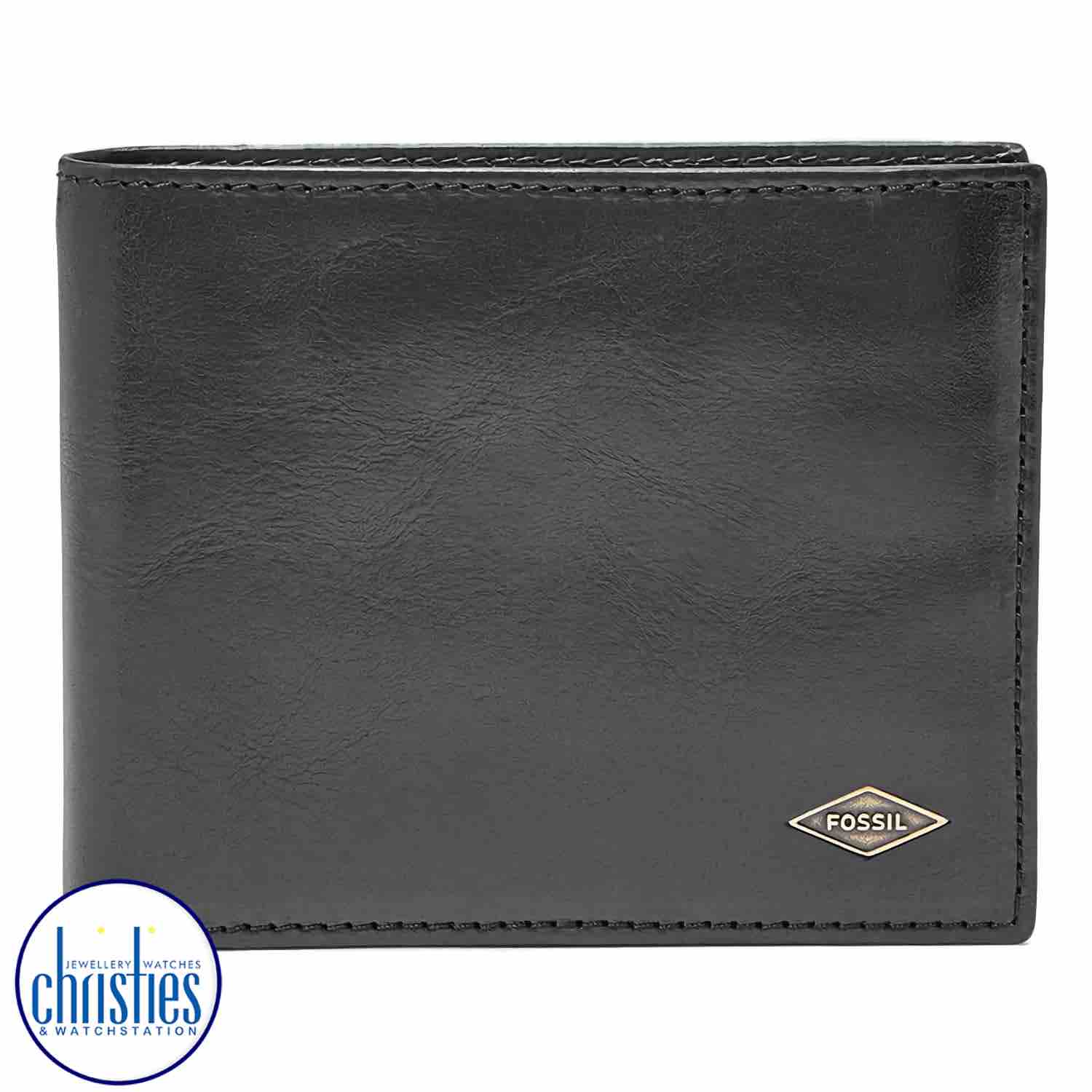 ML3729001 Fossil Ryan RFID Flip ID Bifold. This Fossil Bifold features RFID blocking protecting your contents from electric charges.