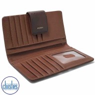SL7827199 Fossil Logan RFID Tab Clutch