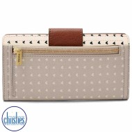 SL7827745 Fossil Logan RFID Tab Clutch Hearts