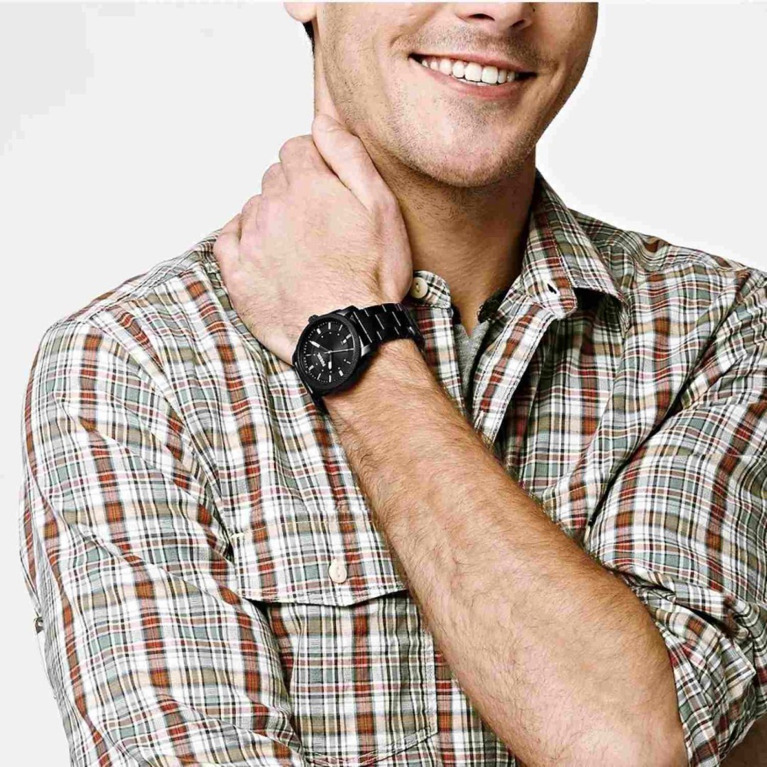 FS4775 Fossil Machine Black Stainless Steel Watch – Fossil Watches in New Zealand - Buy Men’s and Women’s Watches Online - Free Delivery and Afterpay Options FS4775 Fossil Machine Black Stainless Steel Watch by Fossil