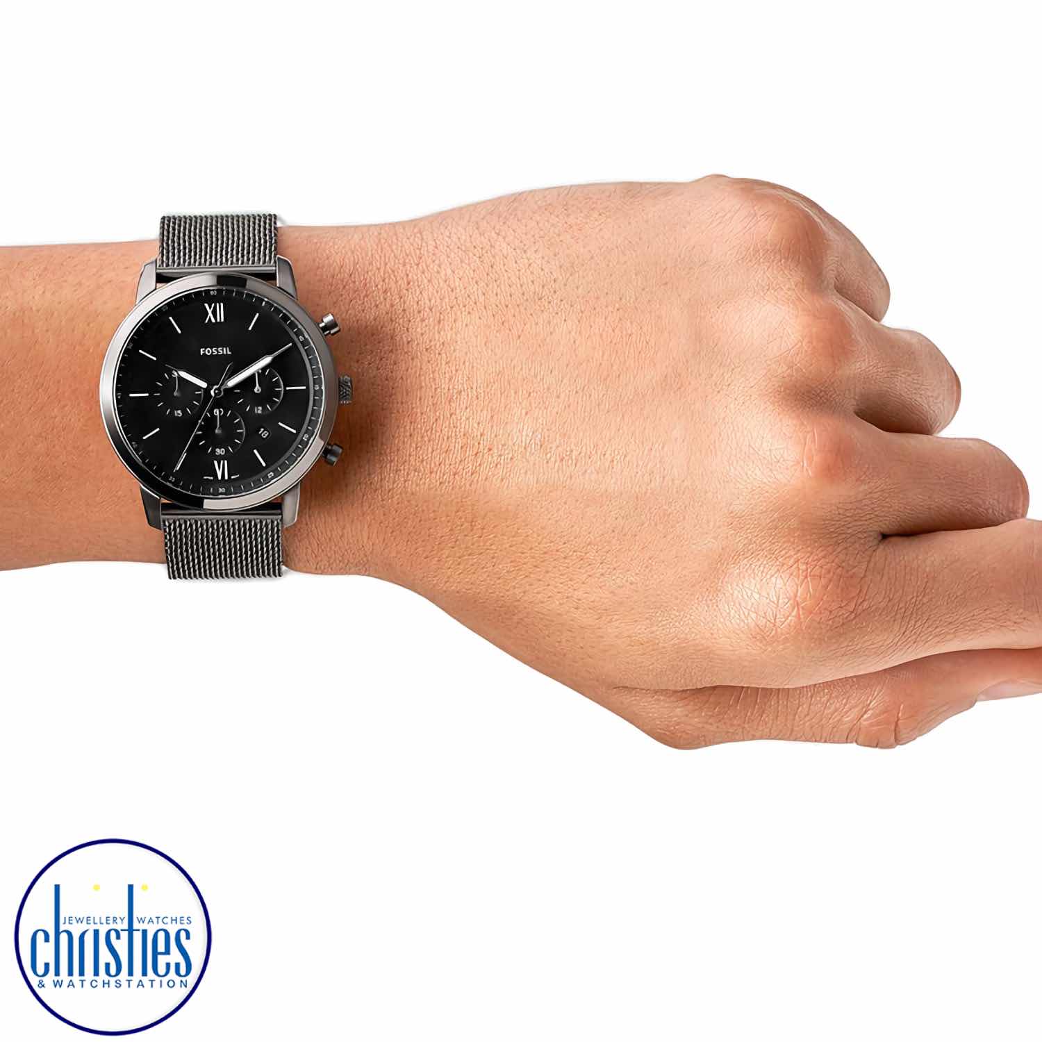 FS5699 Fossil Neutra Chronograph Smoke Stainless Steel Mesh Watch FS5699 Fossil Neutra Chronograph Smoke Stainless Steel Mesh Watch. FS5699 Fossil Neutra Chronograph Smoke Stainless Steel Mesh WatchAfterpay - Split your purchase into 4 instalments - Pay for your purchase over 4 instalments, due every two weeks.