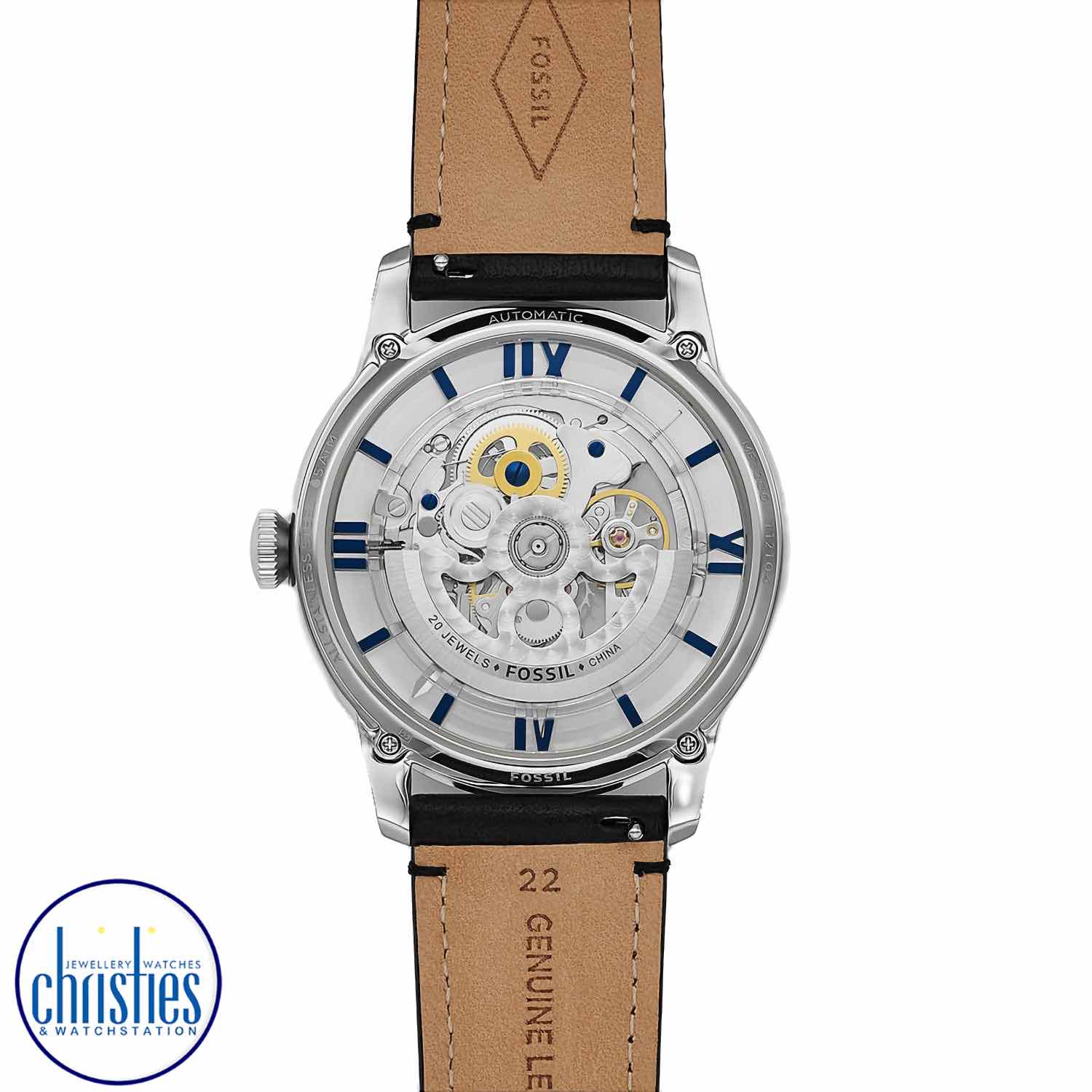 ME3240 Fossil 44mm Townsman Automatic Black Leather Watch fossil watches women ME3240 Fossil 44mm Townsman Automatic Black Leather Watch. ME3240 Fossil 44mm Townsman Automatic Black Leather WatchAfterpay - Split your purchase into 4 instalments - Pay for your purchase over 4 instalments, due every two weeks. fossil mens watches nz