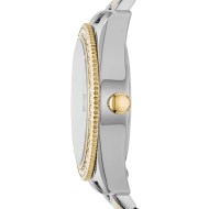ES4319 Fossil Scarlette Mini Three-Hand Date Two-Tone Stainless Steel Watch