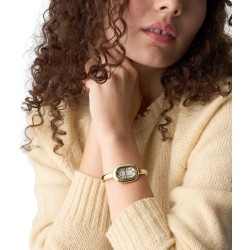 ES5444 Fossil Sloan Stainless Steel Bangle Watch