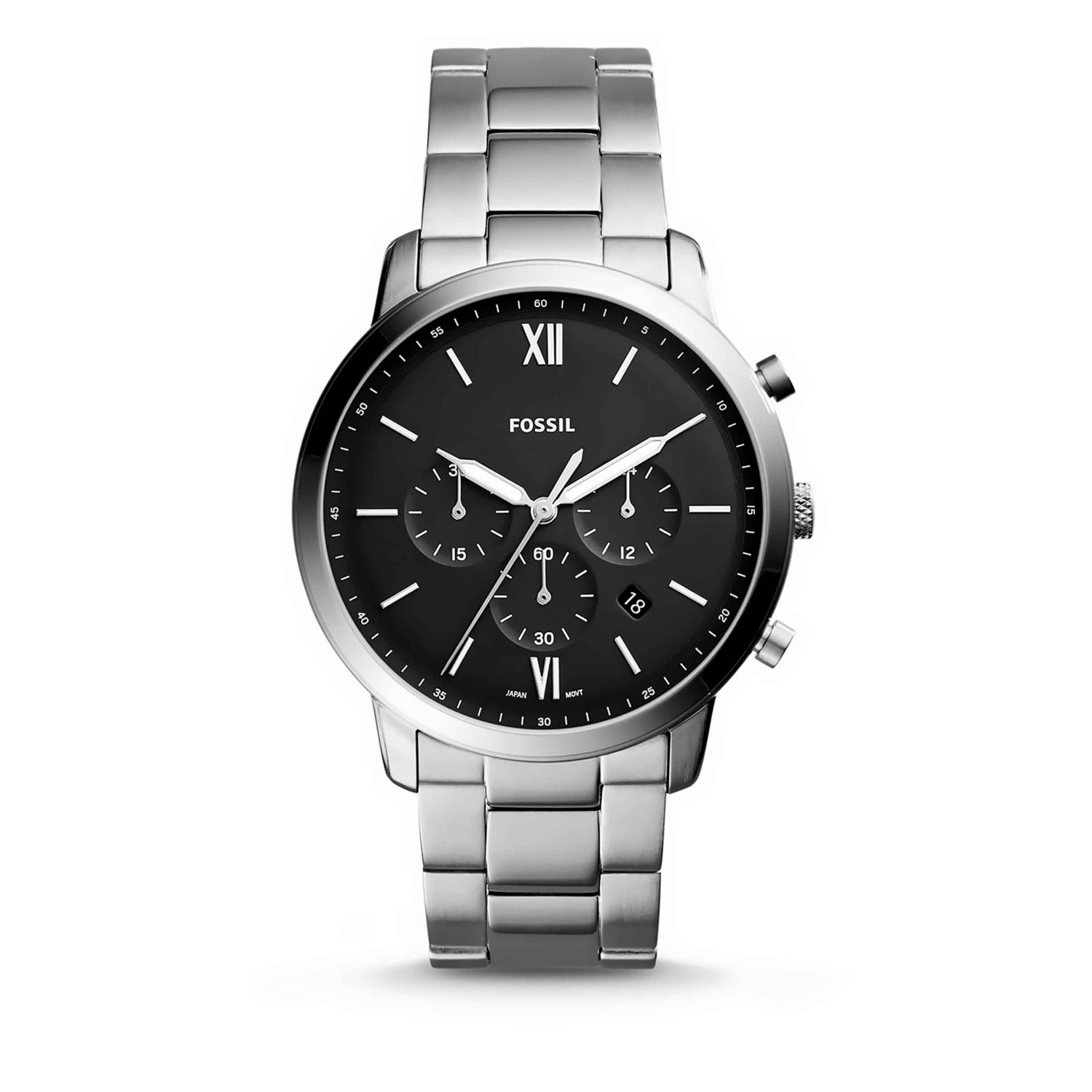 FS5384 Fossil Neutra Chronograph Stainless Steel Watch FS5384 fossil watches nz farmers FS5384 Fossil Neutra Chronograph Stainless Steel Watch fossil smart watches nz