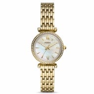 ES4735 Fossil Carlie Mini Gold Mother of Pearl Watch ES4735 Fossil Carlie Mini Gold Mother of Pearl Watch