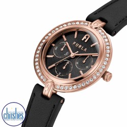 WW00030002L3 Furla Logo Multifunction Watch