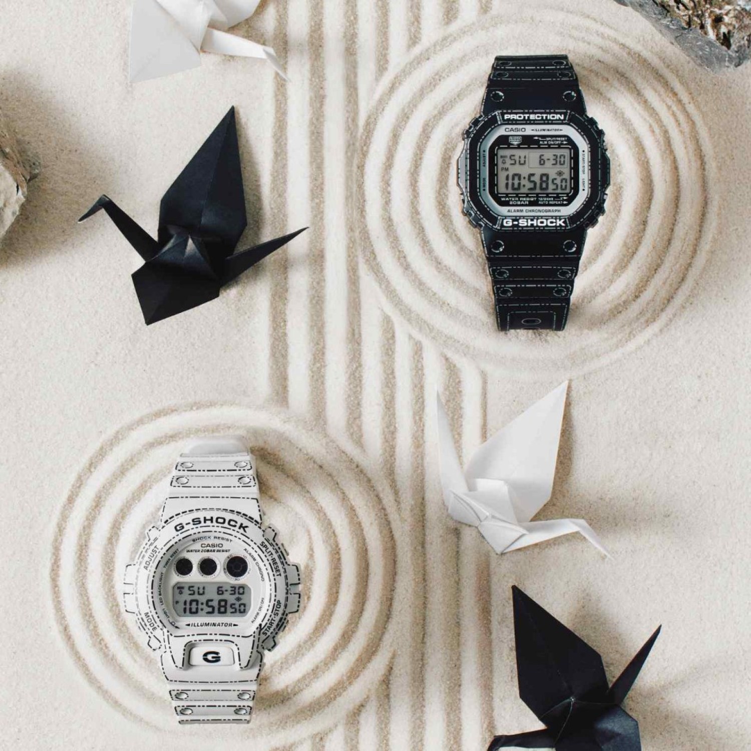 DW6900RGM‑5D G‑SHOCK Origami Inspired Watch