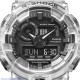 GA700SKE-7A G-SHOCK Transparent Pack Series Watch. Transparent pack Series timepieces are created using semi-transparent resin parts. There are three models with white-based semi-transparent parts. Basic models are the standard square DW-5600, the big cas