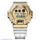 GM6900SG-9 G-Shock Gold Ingot Series Watch. Introducing three additions to the G-SHOCK Metal Covered lineup with stainless steel bezels that have been designed based on a GOLD INGOT motif. Base models are the digital-analog combination GM-110, the GM-5600