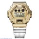 GM6900SG-9 G-Shock Gold Ingot Series Watch GM-6900SG-9 GM6900SG-9 G-Shock Gold Ingot Series Watch. Introducing three additions to the G-SHOCK Metal Covered lineup with stainless steel bezels that have been designed based on a GOLD INGOT motif. Base models are the digital-analog combination GM-110, the GM-5600
