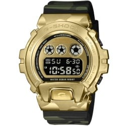 Casio G-Shock GM6900G-9D Gold Camouflage Digital Watch.