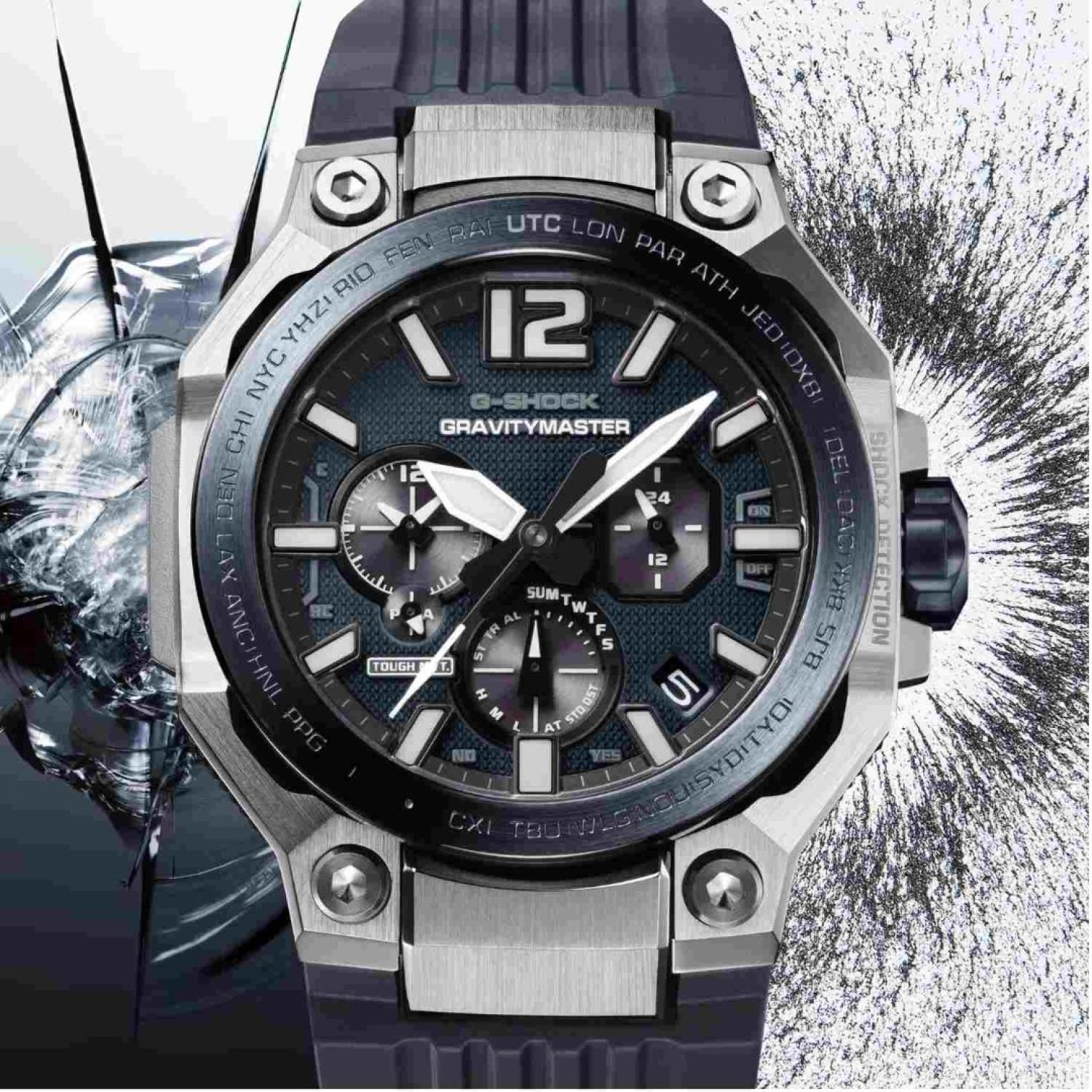 Casio G-Shock Gravitymaster GWR-B3000A-2A Supersonic Carbon Pilot's Watch - Christies Jewellery NZ Casio G-Shock Gravitymaster GWR-B3000A-2A Supersonic Carbon Pilot Watch