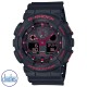 GA100BNR-1A G-Shock Worldtime Watch. Make a bold, powerful statement with the Ignite Red line in the iconic black and fiery red that embodies the ultimate toughness of the G-SHOCK brand. g shock watches price