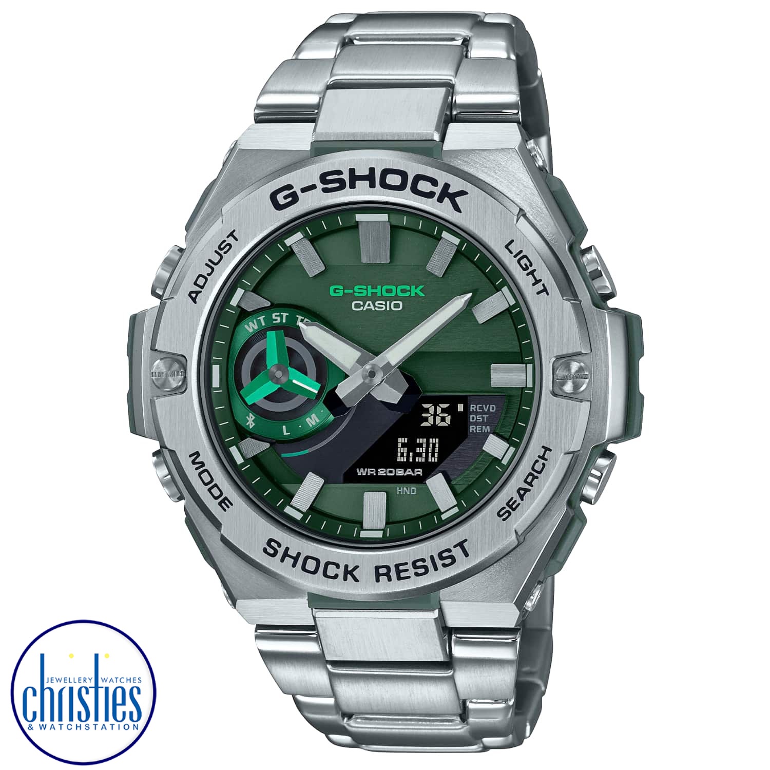 GSTB500AD-3A Casio G-Shock G-STEEL Solar Watch g-shock pascoes