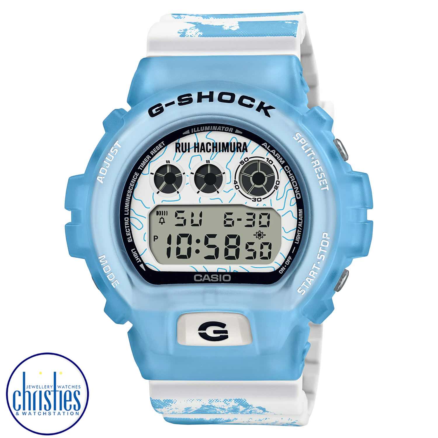 DW6900RH-2D Casio G-Shock Rui Hachimura Signature Watch. Welcome the third Rui Hachimura signature G-SHOCK. casio g shock fishing watch