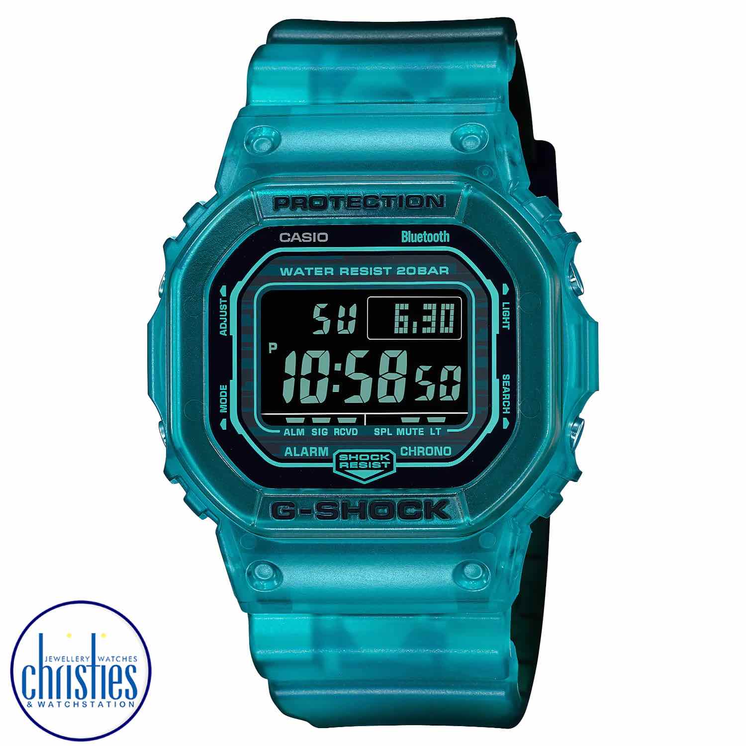 DWB5600G-2D Casio G-SHOCK  Bluetooth Watch. Introducing the DW-B5600 line of G-SHOCK watches — Featuring a new toughness-driven design and Smartphone Link functionality, bold colour schemes take you from stylish urban streets. famous nz street artists