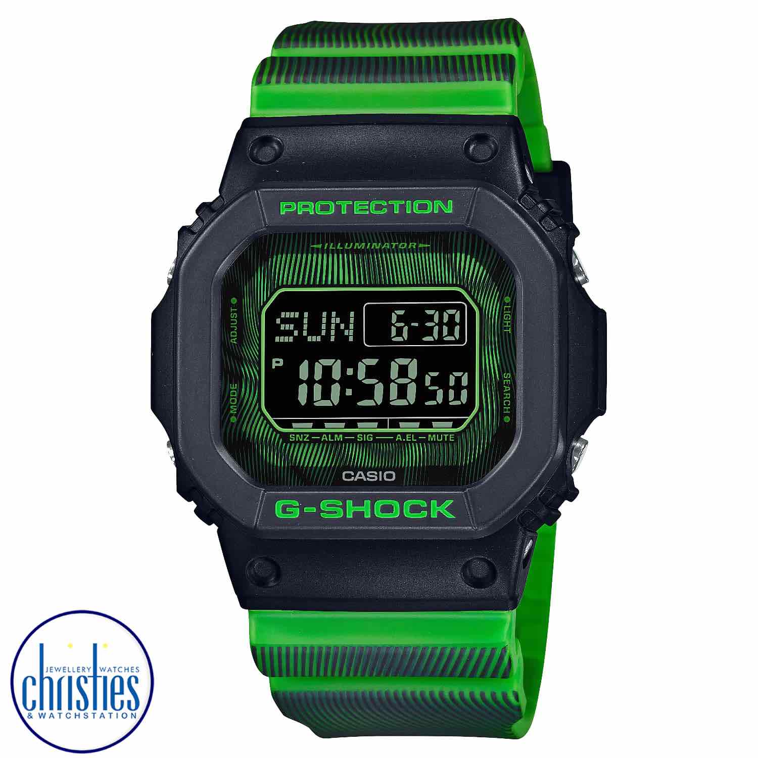 DWD5600TD-3D Casio G-Shock Time Distortion Watch. Jump into a time warp! g-shock watch strap replacement nz