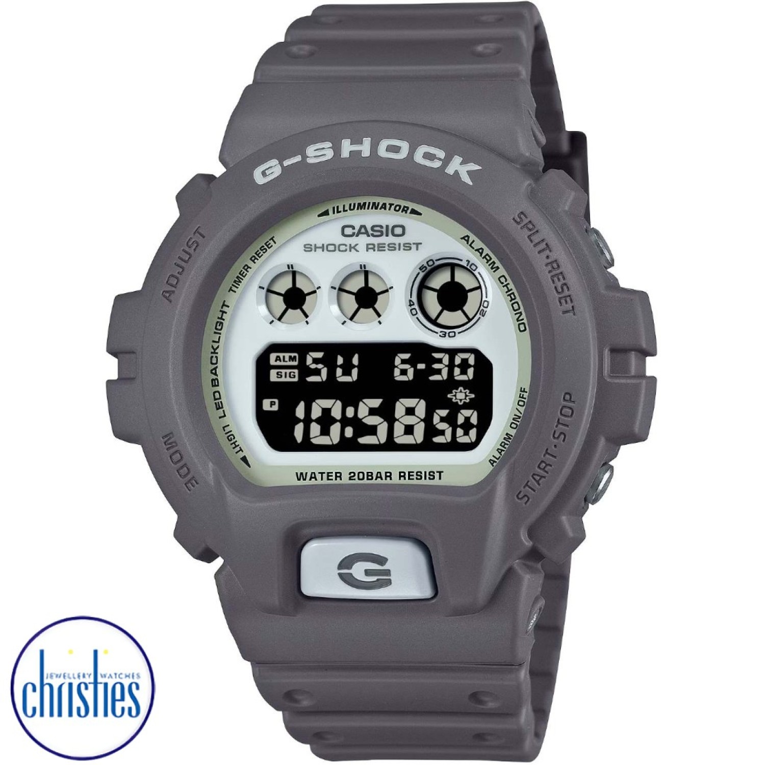 Christies Jewellery - DW6900HD-8 G-Shock Hidden Glow Series Watch Watches Auckland NZ DW6900HD-8 G-Shock Hidden Glow Series Watch | FREE Delivery | G-Shock: rugged precision meets festive discounts for a timepiece that stands out.