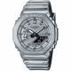 Casio G-Shock GM2100YM-8A Monochromatic Silver Watch Front View
