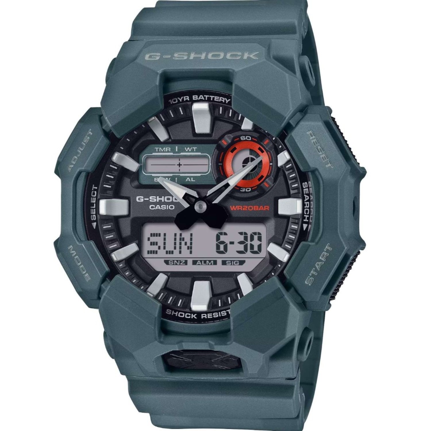 Christies Jewellery - GA010-2A G-Shock Analog-Digital Watch Auckland NZ GA010-2A G-Shock Analog-Digital Watch GA-010-2 G-Shock - Dual Time watch