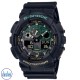 Christies Jewellery - GA100Rc-1A G-Shock Neoclassic Black and Rust Design Watch GA100Rc-1A G-Shock Neoclassic Black and Rust Design Watch GA-100RC-1A
