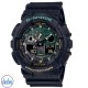 GA100Rc-1A G-Shock  Neoclassic Black and Rust Design Watch GA-100RC-1A