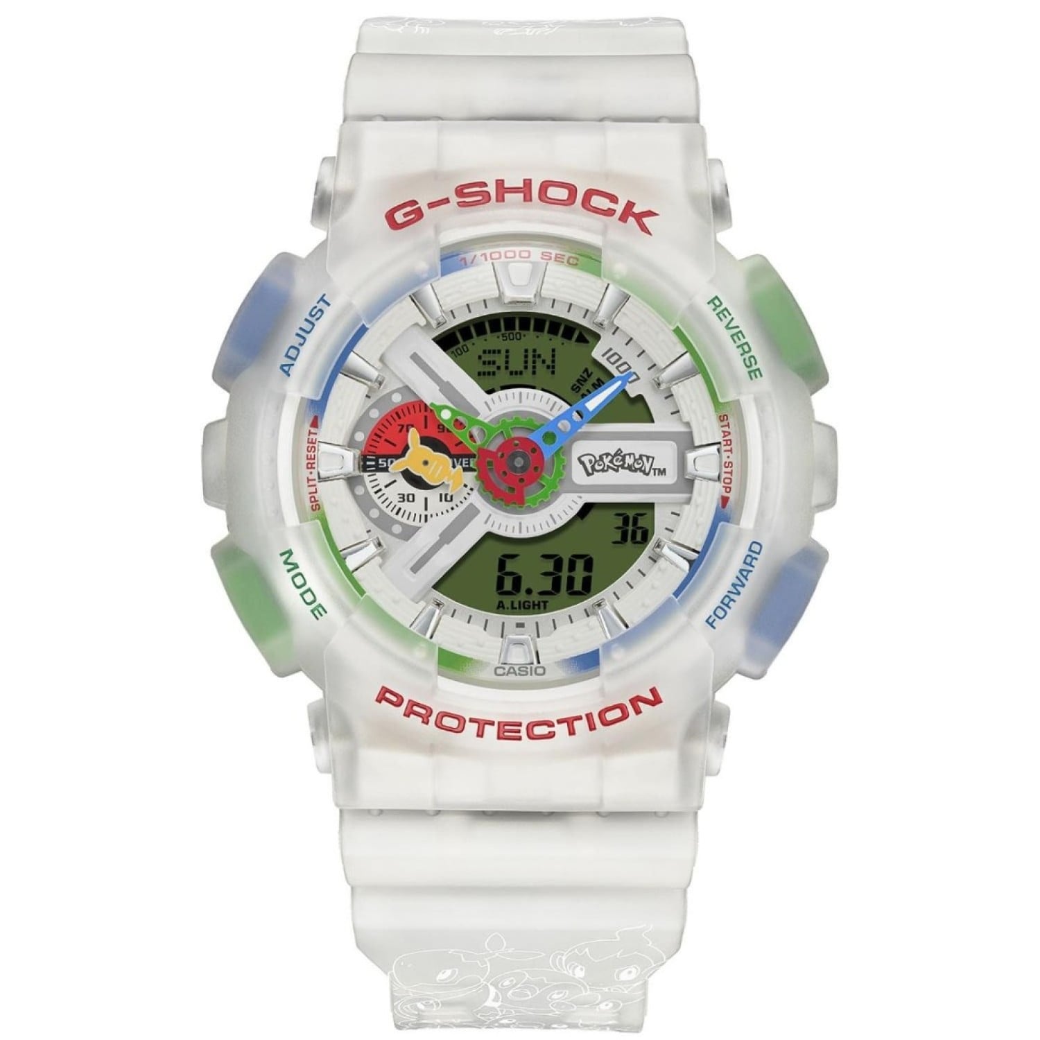 Casio G-Shock GA110PKM-7A Pokemon 30th Anniversary Limited Edition Watch