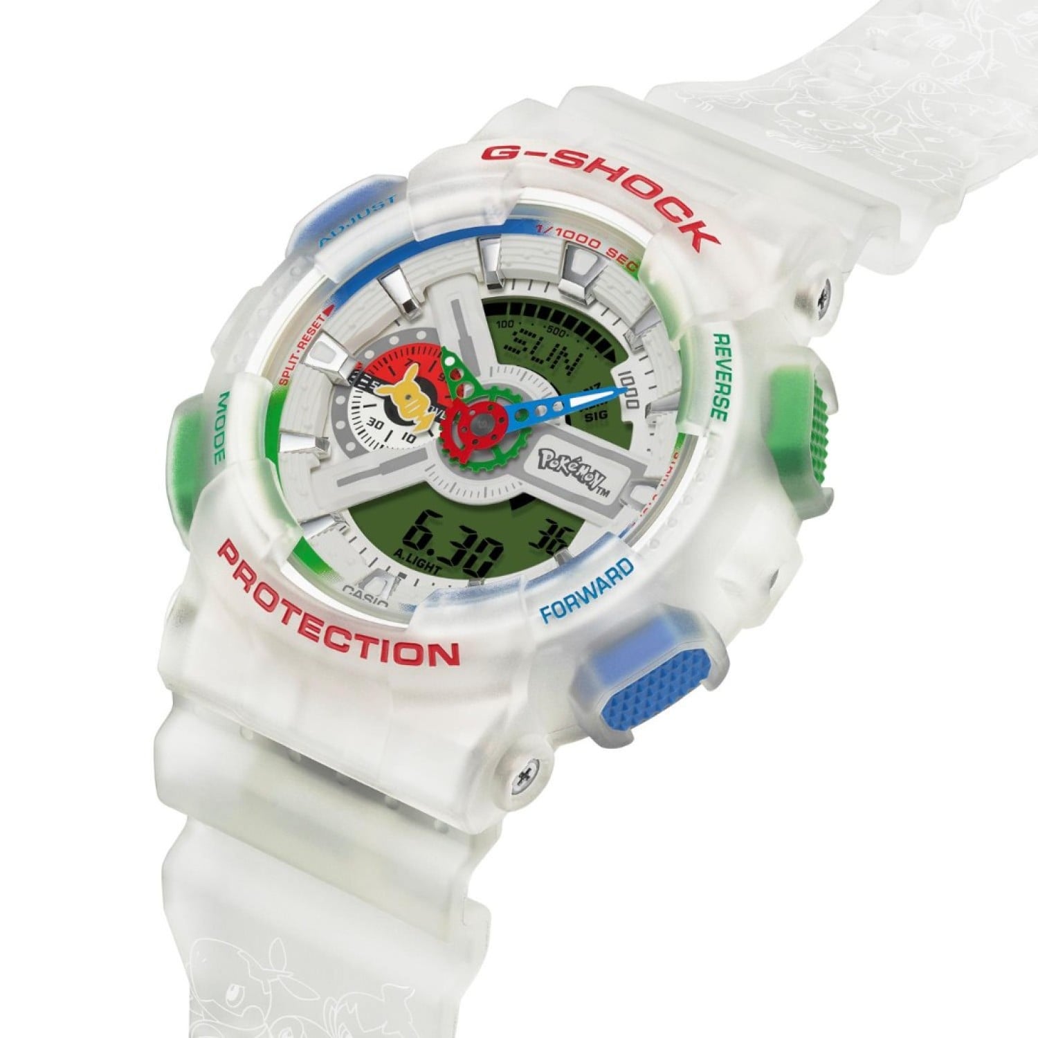 Casio G-Shock GA110PKM-7A Pokemon 30th Anniversary Limited Edition Watch