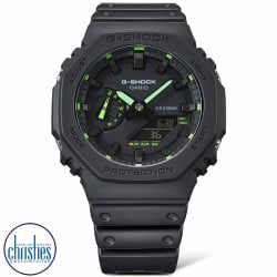 GA2100-1A3 G-SHOCK Carbon Core Neon Accents Watch GA2100-1A3 G-SHOCK Carbon Core Neon Accents Watch