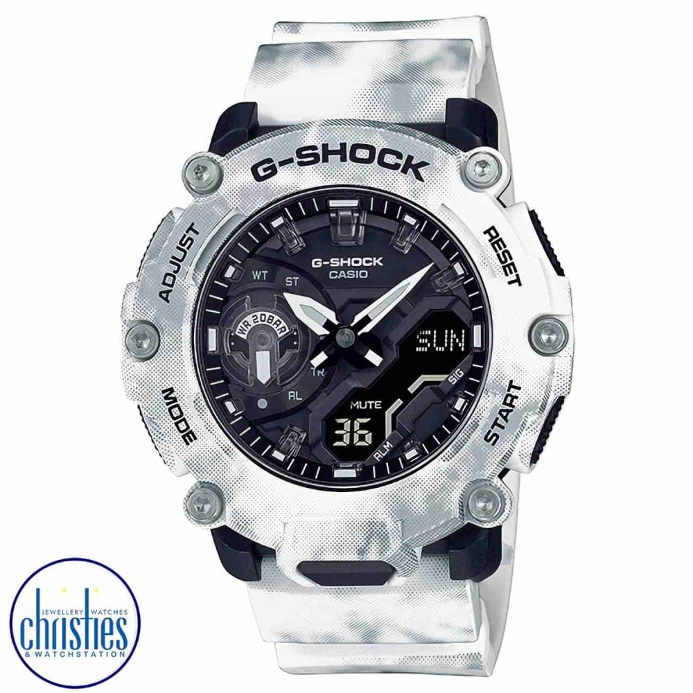 GA-2200GC-7A G-SHOCK Frozen Forest Watch g-shock watches pascoes