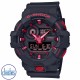 GA700BNR-1A Casio G-SHOCK Worldtime Watch. Make a bold, powerful statement with the Ignite Red line in the iconic black and fiery red that embody the ultimate toughness of the G-SHOCK brand. g shock watches price