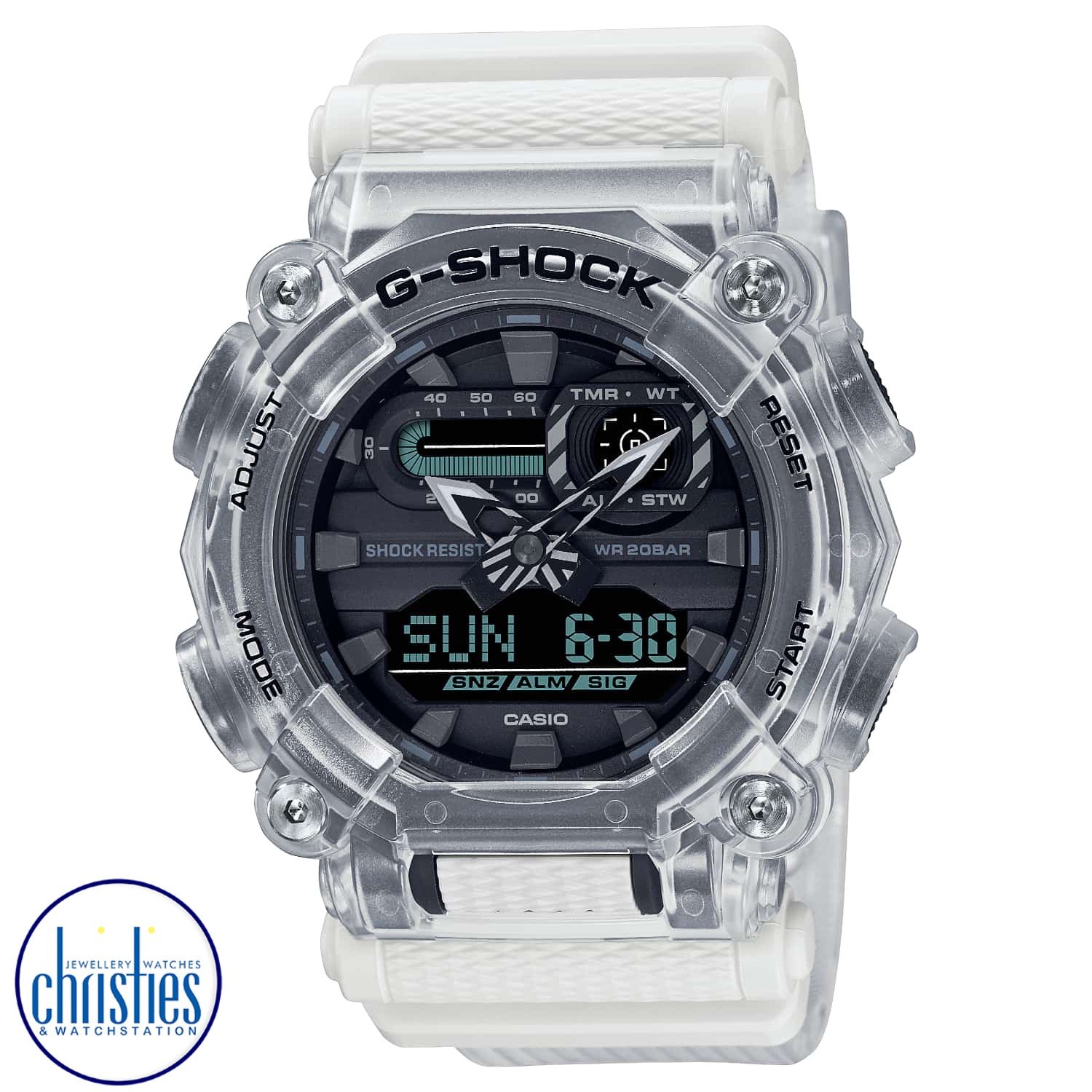 GA900SKL-7 Casio G-Shock  Sound Wave Series Watch men's casio g-shock nz