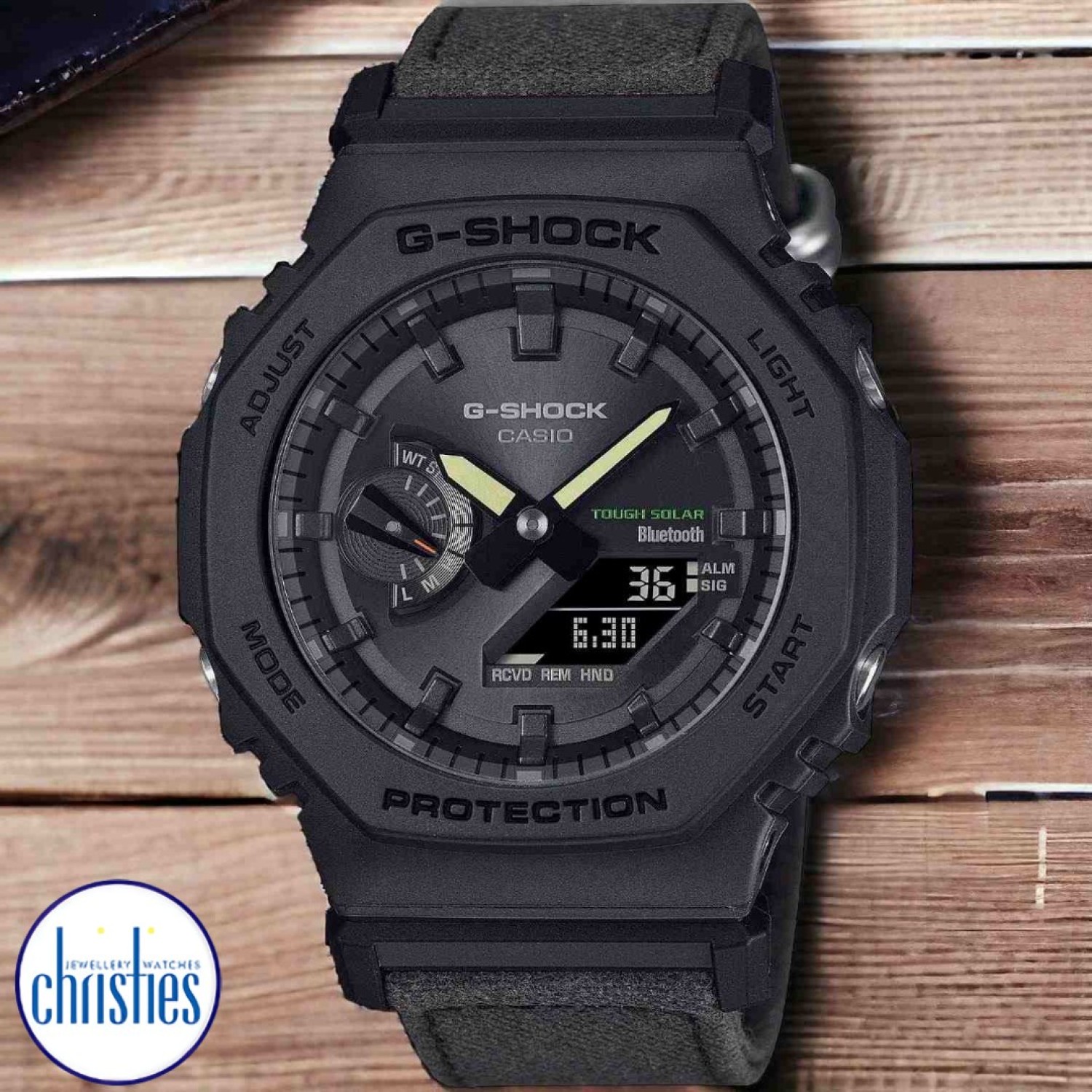 GAB2100CT-1A5 G-SHOCK Bluetooth Tough Solar Watch GA-B2100CT-1A5 | Cloth Band