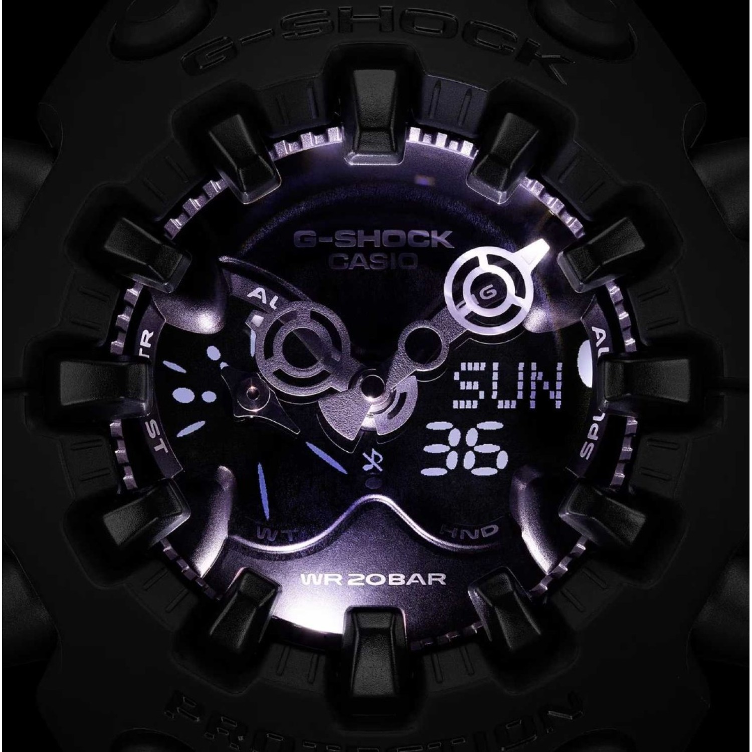 GAV01-1A Casio G-Shock Analog-Digital Watch – Shock Resistant, Full-Screen LCD, Metallic Openwork Dial GAV01-1A Casio G-Shock Analog-Digital Watch – Shock Resistant, Full-Screen LCD, Metallic Openwork Dial, Water-Resistant