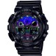 Christies Jewellery - GA100RGB-1A G-Shock Virtual Rainbow Series Watch Auckland NZ GA100RGB-1A G-Shock Virtual Rainbow Series Watch GA-100RGB-1 with Black Glossy Casing