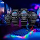 Christies Jewellery - GA100RGB-1A G-Shock Virtual Rainbow Series Watch Auckland NZ GA100RGB-1A G-Shock Virtual Rainbow Series Watch GA-100RGB-1 with Black Glossy Casing