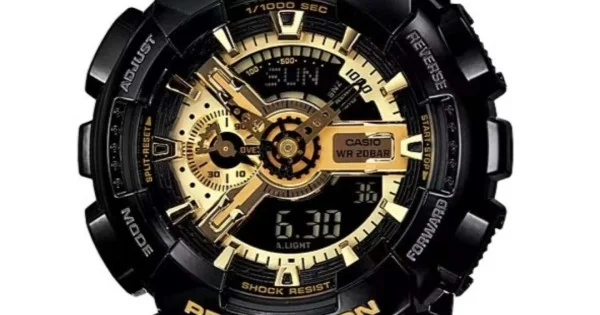 Limited Edition G Shock Gb 110 Casio G-Shock GA110GB-1 Ana-Digi - Main Image