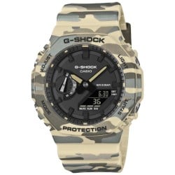 GA2100CM-5A G-Shock Digital-Analog Camouflage Watch