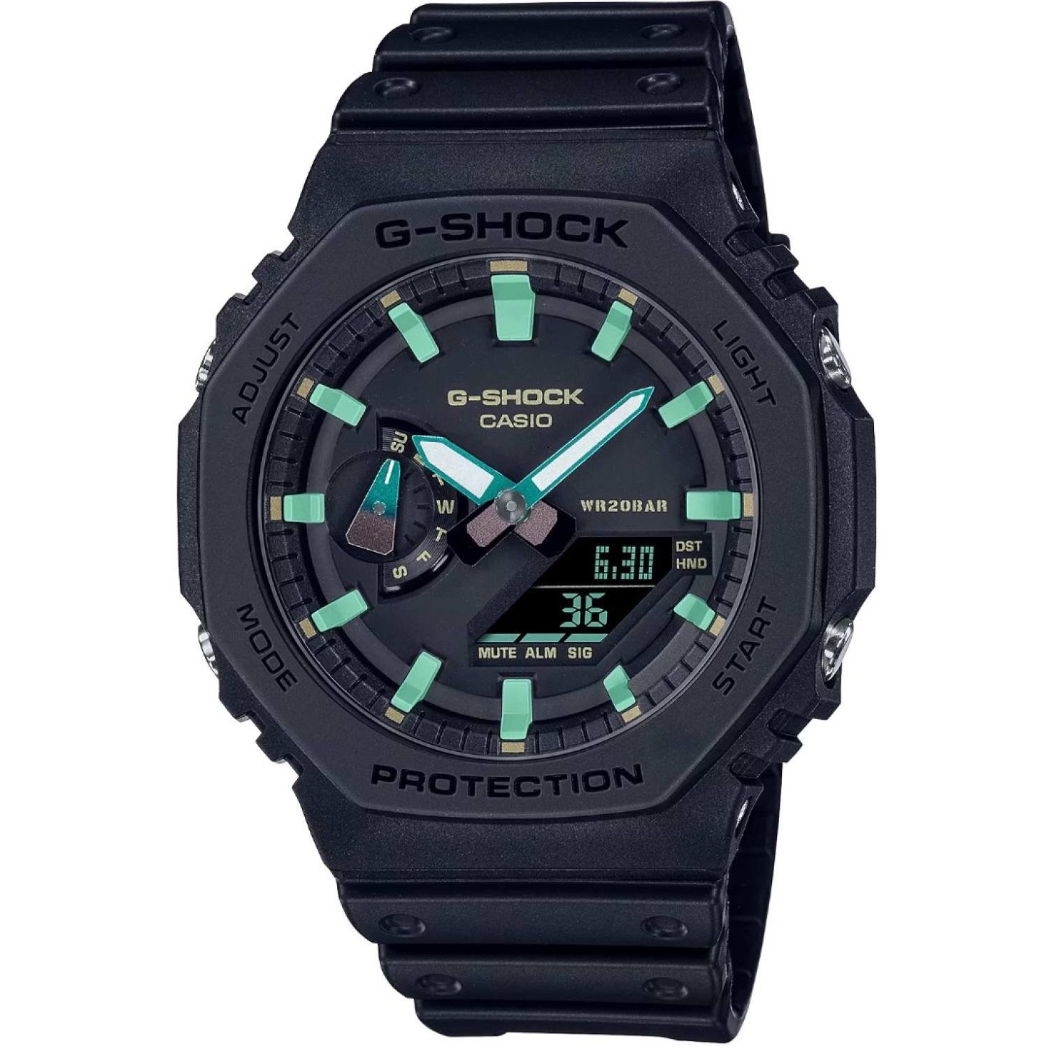 GA2100RC-1A G-Shock Digital-Analog Watch GA-2100RC-1A Watches Auckland