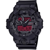GA-700BBR-1A Casio G-Shock Black and Bold Red Watch GA-700BBR-1A Casio G-Shock Black and Bold Red Watch