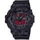 GA-700BBR-1A Casio G-Shock Black and Bold Red Watch – G-Shock GA-700BBR-1A Casio G-Shock Black and Bold Red Watch by G-Shock